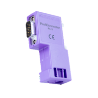 ProfiConnector plug cage-clamp & PG - Purple