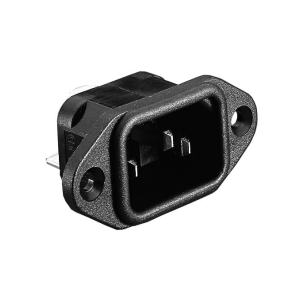 IEC-Einbaustecker zur Flanschmontage