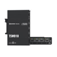 TSW010 5-port 100 Mbps Switch mit DIN Rail