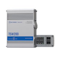 TSW200 Industrial PoE+ Ethernet Switch