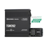 TSW202 Managed PoE+ Ethernet Switch (PROFINET, EtherNet/IP)