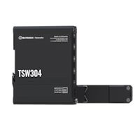 TSW304 Ethernet Switch with DIN rail